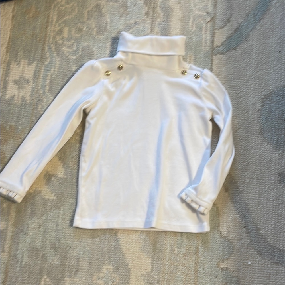 Gymboree White Knit Turtleneck
